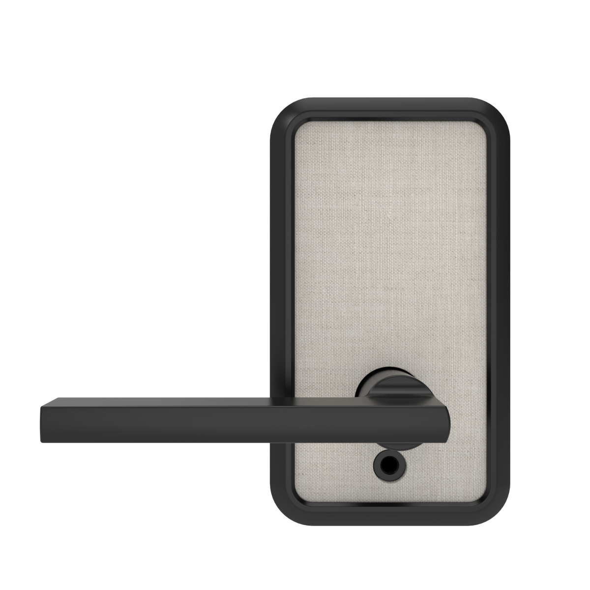 The Natural Mosaic Collection with Latitude Lever in Matte Black