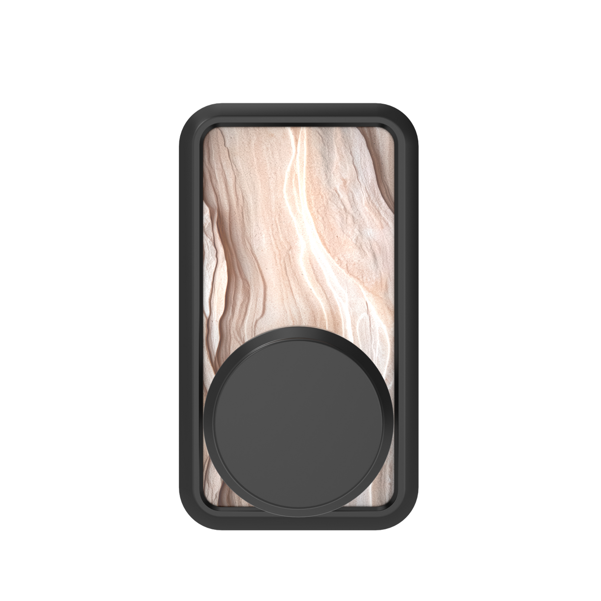 The Natural Mosaic Collection with Bowery Knob in Matte Black
