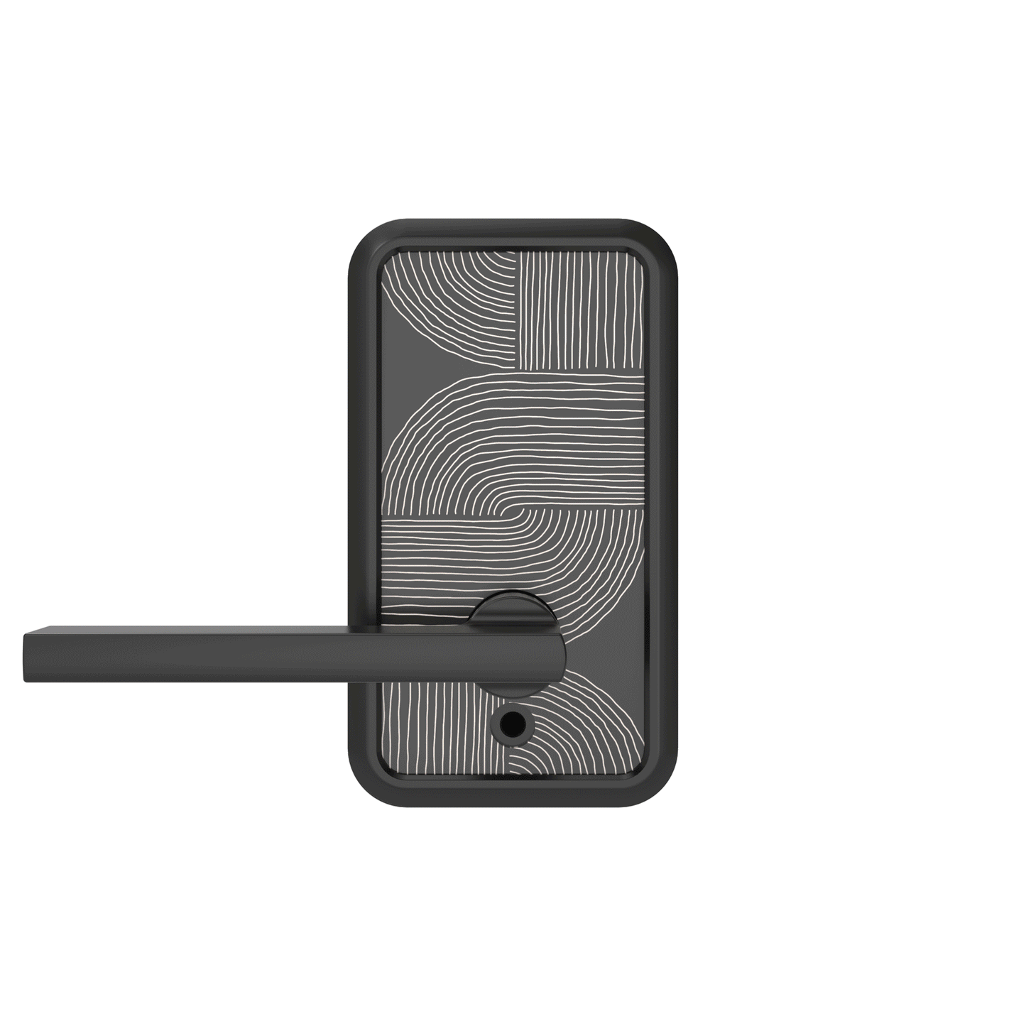 The Bold Mosaic Collection with Latitude Lever in Matte Black