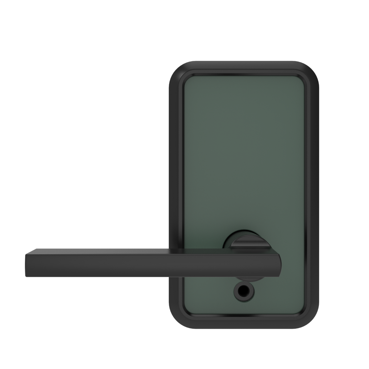 The Natural Mosaic Collection with Latitude Lever in Matte Black